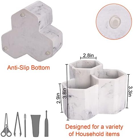 SZYRL Toothbrush Holder Bathroom Organizer 1