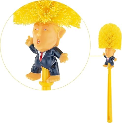 Trump Toilet Brush Funny Premium Design