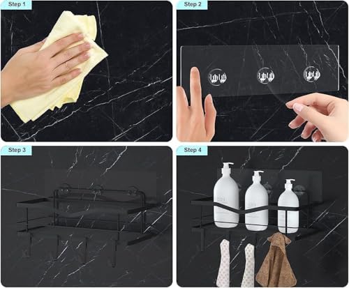 14pcs Heavy Duty Shower Caddy Adhesive Replacement