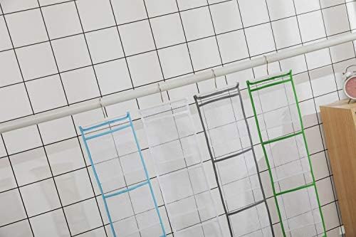 ALYER Narrow Mesh Shower Caddy Organizer Blue