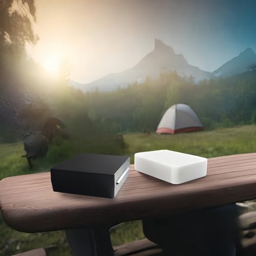 Elimeta 2Pack Square Bathroom Soap Dishes with Lid