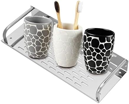 BAHELS Shower Caddy Stainless Steel Wall Mounted Shelf 20cm