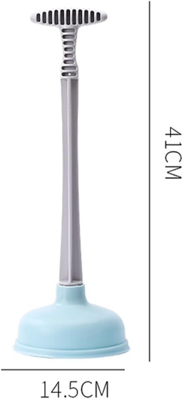 TOPINCN Toilet Plunger Strong Suction Blue 1