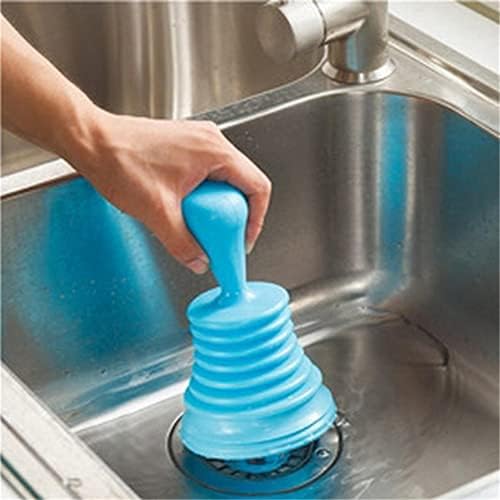 MALABAN Toilet Plungers Holder Blue 1