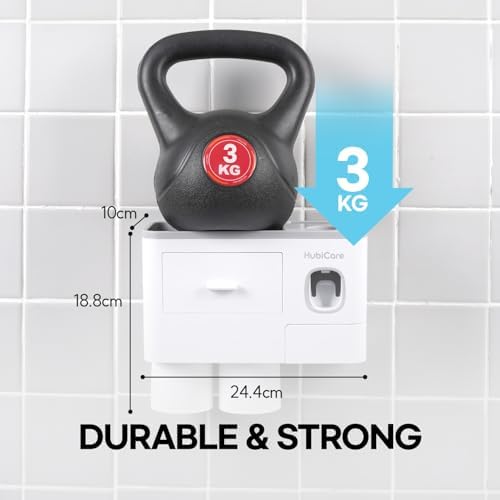 HuBDIC HubiCare Toothbrush Holder with Dispenser