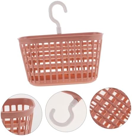 SOLUSTRE 2pcs Wall Mounted Plastic Shower Basket