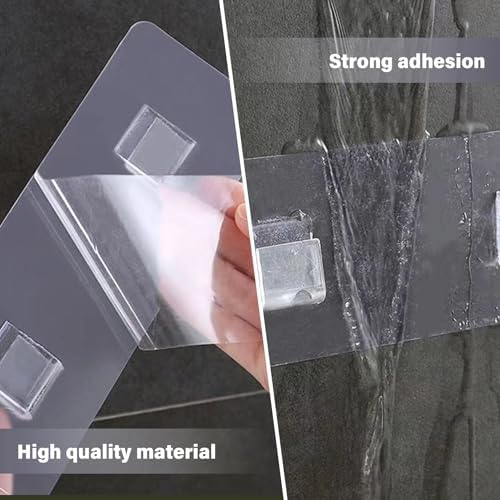 MOUNTTU Shower Caddy Adhesive Replacement Sticker 2Pcs