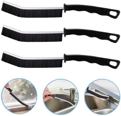 POPGIO 3Pcs Crevice Cleaning Brush Set