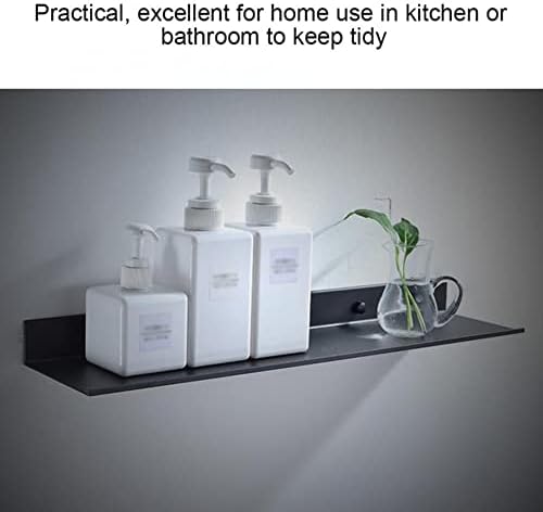 BAHELS 40cm Shower Caddy Aluminum Wall Mounted Shelf Organizer