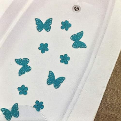 Better Home 12 Leaf Shape Non-Slip Treads for Bathtub and Shower