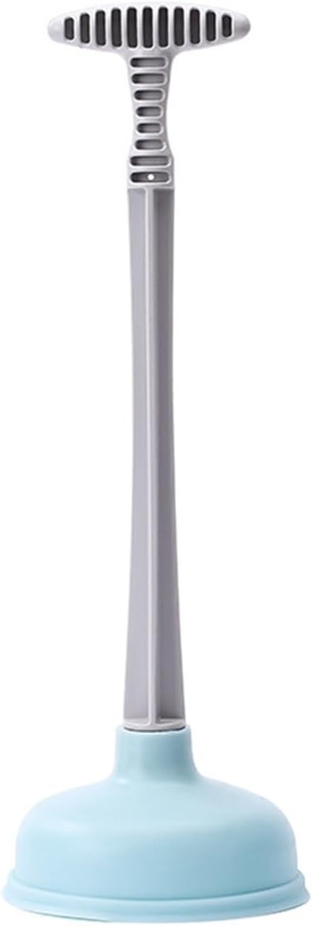 Heavy Duty Toilet Plunger with Holder and Long Handle 1