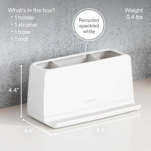 YouCopia Ledge Toothbrush Holder 3-Slot