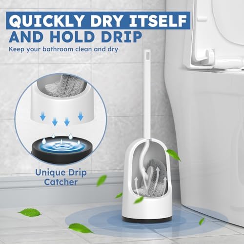 TRENTI Toilet Brush Holder Set 2 Pack