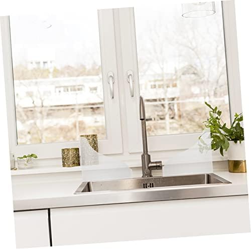 Wakauto Acrylic Bathtub Splash Guards Set Leakproof Easy Install