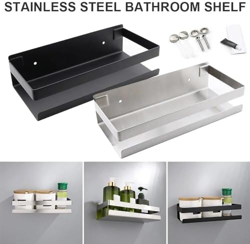 BAHELS Shower Caddy Organizer Shelf Black