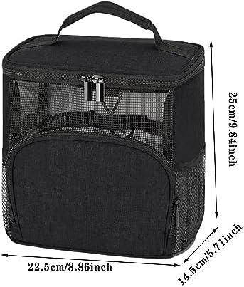 Portable Shower Caddy Tote Bag for Bathroom and Travel
