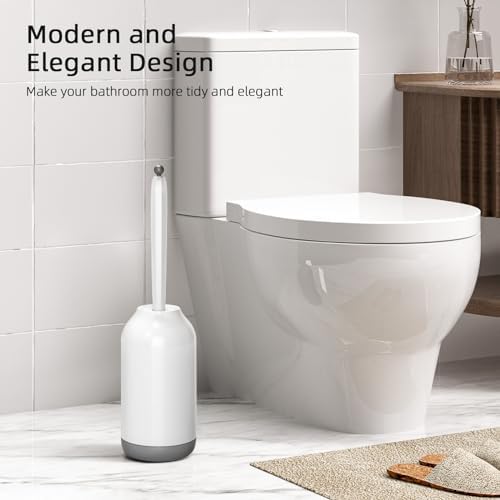 HAMITOR Toilet Brush Holder Set 2 Pack