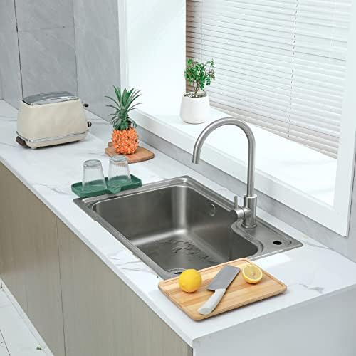 MicoYang Silicone Soap Dish with Drain Spout - Green 9653
