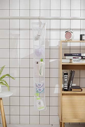 ALYER Narrow Mesh Shower Caddy Organizer Blue