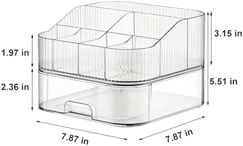 YOOLENS Toothbrush Toothpaste Holder 7 Slots Organizer