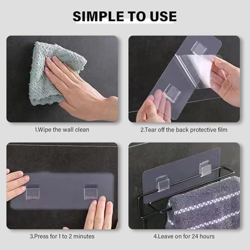 ESiiFuu Adhesive Replacement Sticker 2Pcs for Shower and Kitchen