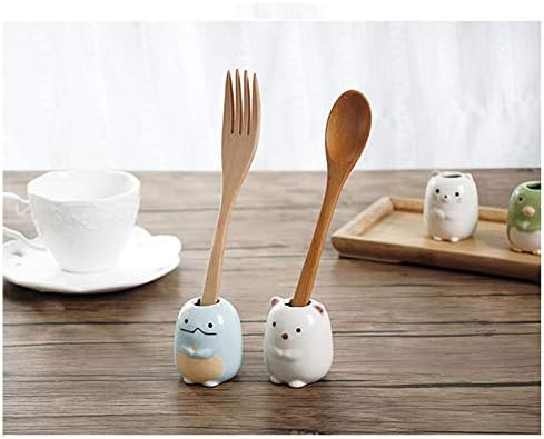 Tegg Mini Toothbrush Holder 4PCS Cute Animal Design