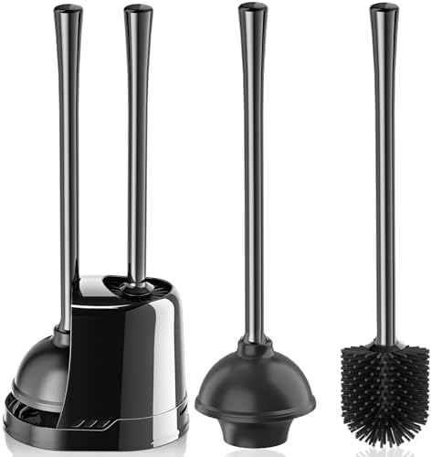 LOVLOY 2-in-1 Toilet Plunger and Brush Set