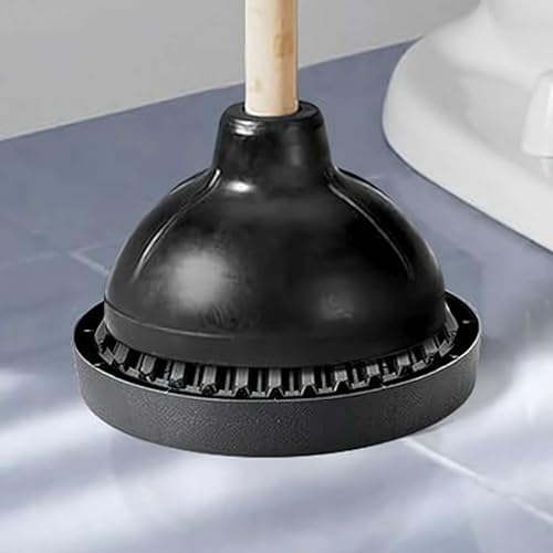 Plunger Tray with Ventilation for Toilet Plunger Drying and Storage