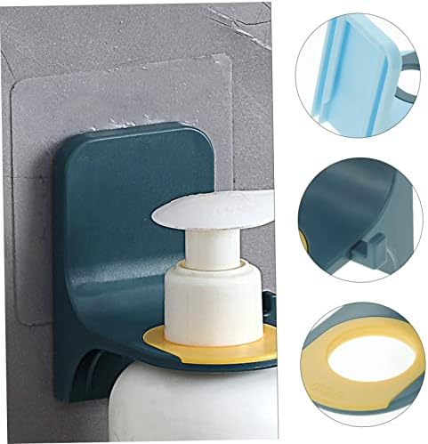 Ciieeo 4Pc Wall Shampoo Holder No Drill Adhesive Rack