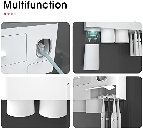 iHave Wall Mounted Toothbrush Holder with Dispenser 1