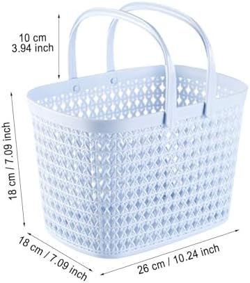 Portable Shower Caddy Basket with Handle Organizer
