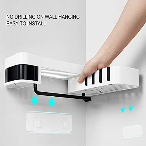 TYZK 180 Degree Rotatable Corner Shower Shelf
