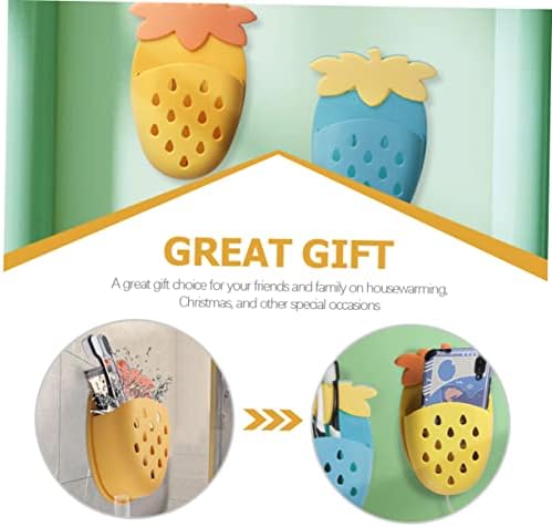 ULDIGI 2Pcs Draining Wall Organizer for Bathroom Storage