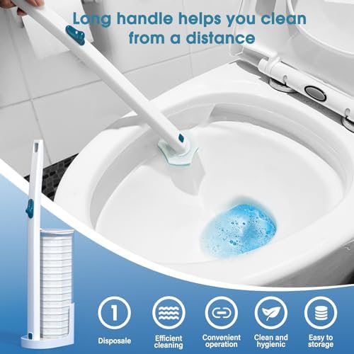 BALORIZ Toilet Cleaning System with 48 Refills
