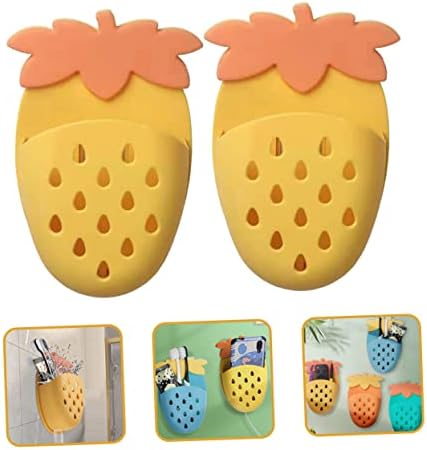 ULDIGI 2Pcs Draining Wall Organizer for Bathroom Storage