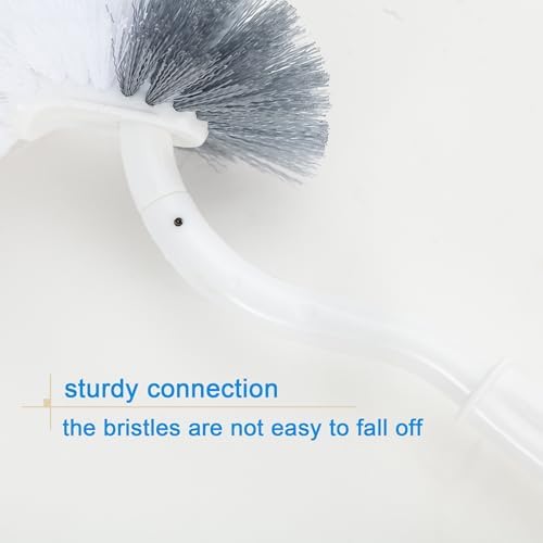 Ryhiac 2 Pack Curved Toilet Bowl Brush Without Holder 1