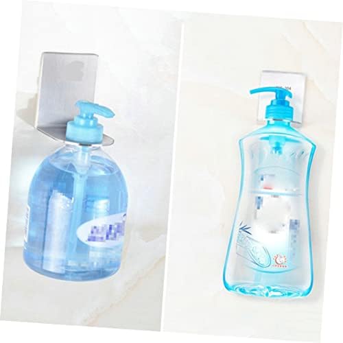 PRETYZOOM Stainless Steel Shower Gel Rack Easy Install Wall Mount