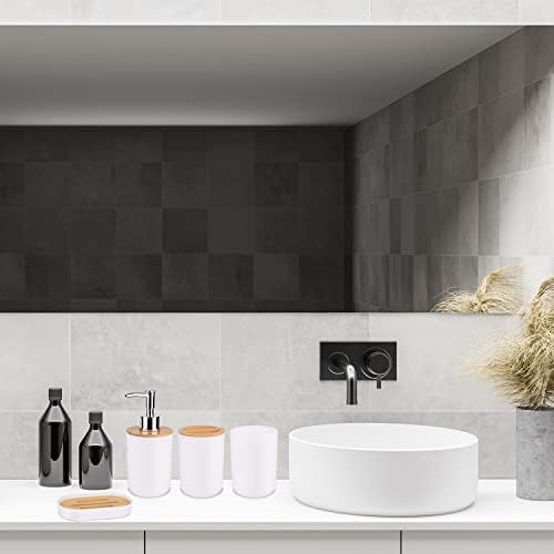 MOCHTERO 4-Piece Bathroom Accessories Set