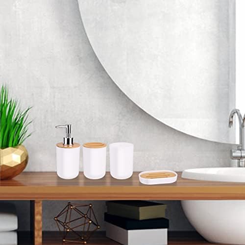 MOCHTERO 4-Piece Bathroom Accessories Set