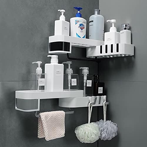 TYZK 180 Degree Rotatable Corner Shower Shelf