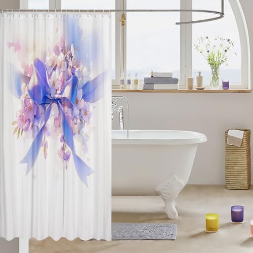 Feelyou Dreamy Princess Shower Curtain Set 72x78