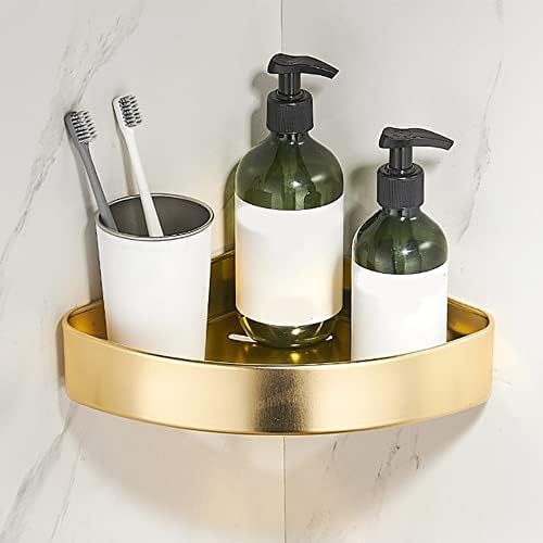 BAHELS Shower Caddy with Hooks Golden Triangle 1 Layer