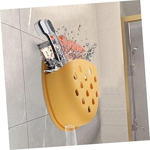 Happyyami 2Pcs Wall Shower Holder Organizer