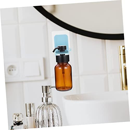 Ciieeo 4Pc Wall Shampoo Holder No Drill Adhesive Rack