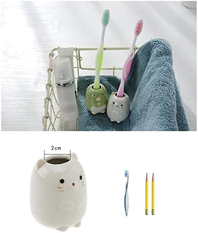 Tegg Mini Toothbrush Holder 4PCS Cute Animal Design