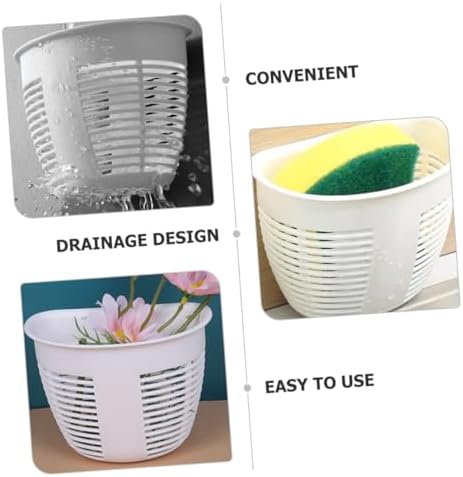 4PCS Wall Storage Basket Drainage Bathroom Organizer 1