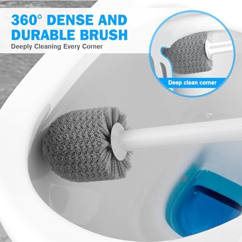 TRENTI 2-in-1 Toilet Plunger and Brush Set