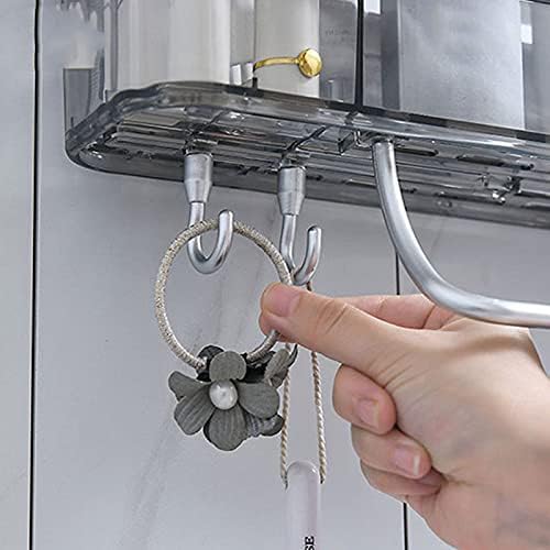 TYZK Corner Shower Shelf with Towel Bar Organizer