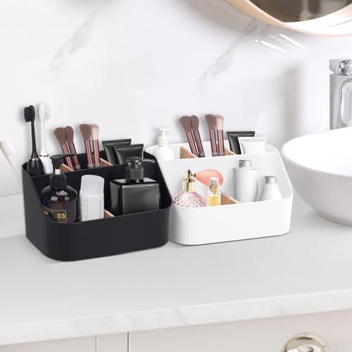 Ayswupt Electric Toothbrush Holder Black Bathroom Organizer