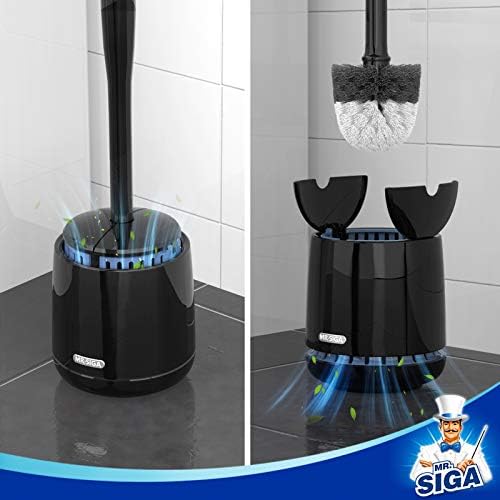 MRSIGA Premium Toilet Brush Replacement Head 2 Pack